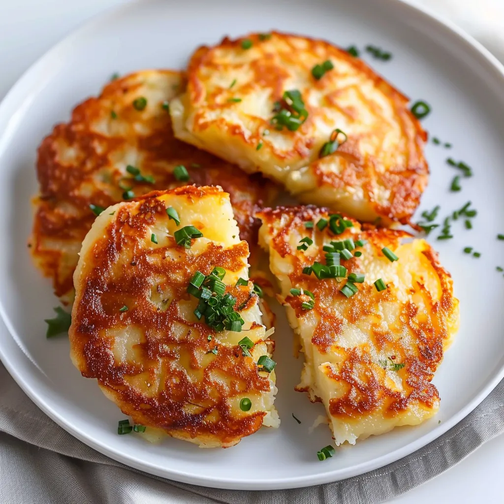 Galettes de pommes de terre allemandes facile