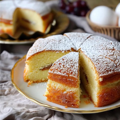 Gâteau aux blancs d'oeufs & pâte à tartiner