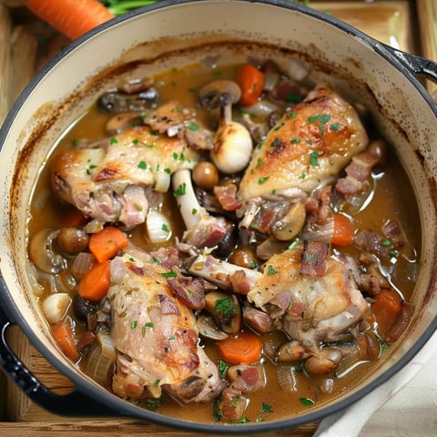 Lapin sauté chasseur